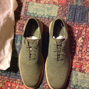 Cole Haan Men's OriginalGrand Light Green Stitchlite Oxfords -11.5M - New in Box